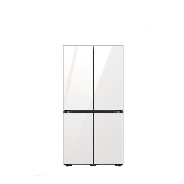 비스포크 4도어 프리스탠딩 냉장고 856L 글램화이트